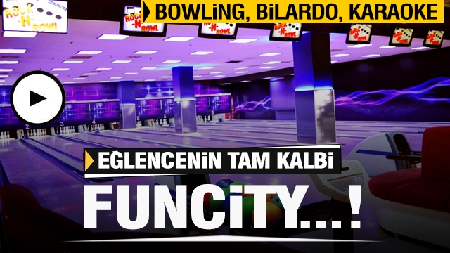 Isparta'da bowling oynamak için mükemmel bir yer!