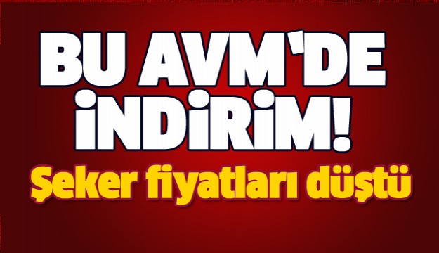 ISPARTA'DA BU AVM'DE ŞEKER İNDİRİME GİRDİ!