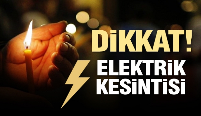 Isparta'da bu mahallede 6 saat planlı elektrik kesintisi