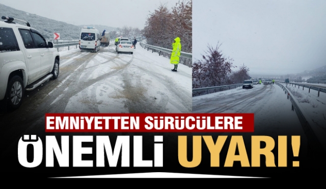 ISPARTA'DA BU YOL İÇİN SÜRÜCÜLERE ÖNEMLİ UYARI