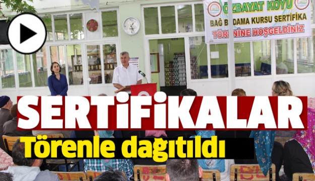 ISPARTA'DA BUDAMA KURSU VERİLDİ