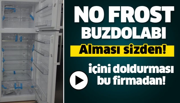 ISPARTA'DA BURADAN NO FROST BUZDOLABI ALANA ALIŞVERİŞ ÇEKİ