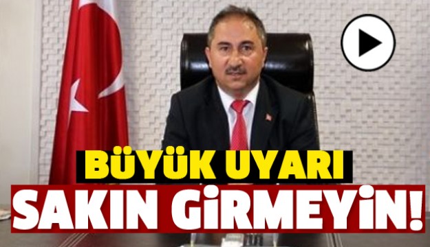 ISPARTA'DA BÜYÜK UYARI SAKIN GİRMEYİN!