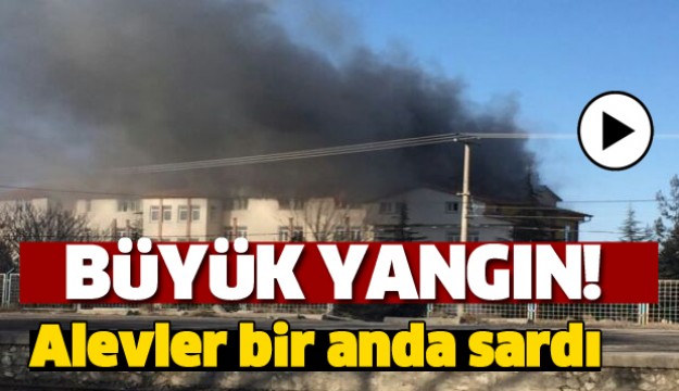 ISPARTA'DA BÜYÜK YANGIN! ALEVLER BİR ANDA SARDI