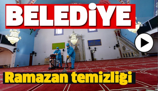 ISPARTA'DA CAMİLERDE RAMAZAN TEMİZLİĞİ