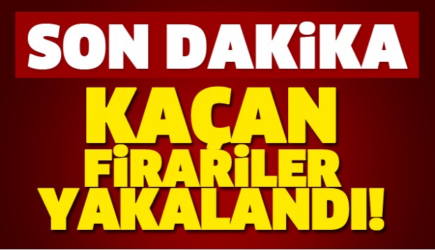 ISPARTA'DA CEZAEVİNDEN KAÇAN HÜKÜMLÜLER YAKALANDI