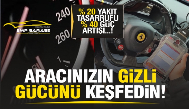 ISPARTA'DA CHIP TUNNING İLE ARACINIZDA YÜZDE 40 GÜÇ ARTIŞI