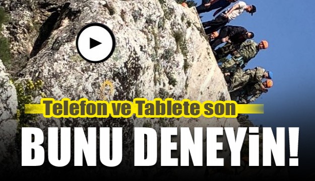 ISPARTA'DA ÇOCUKLAR TELEFON VE TABLETTEN BU SPORLA UZAKLAŞTI