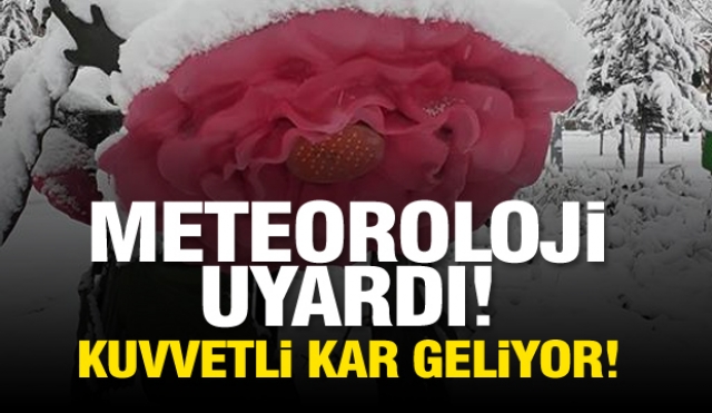 ISPARTA'DA ÇOK KUVVETLİ KAR YAĞIŞI BEKLENİYOR