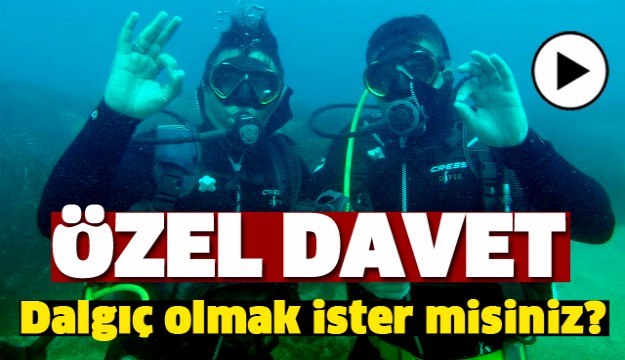 ISPARTA'DA DALGIÇ OLMAK İSTEYENLERE GÜZEL HABER