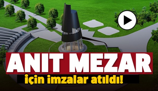 ISPARTA'DA DEMİREL ANIT MEZARI İÇİN İMZALAR ATILDI