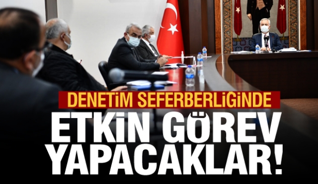 Isparta'da Denetim Seferberliğinde O'nlar da Etkin Görev Yapacak