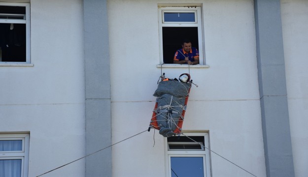 ISPARTA'DA DEPREM TATBİKATI