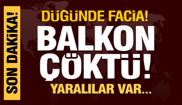Isparta'da Düğün Töreninde Korkunç Bir Olay Yaşandı!