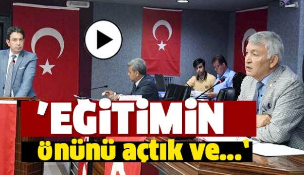 ISPARTA'DA EĞİTİMİN ÖNÜNÜ AÇTIK!