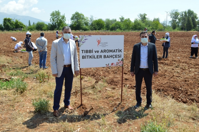 Isparta'da ​Ekinezyalar Toprakla Buluştu