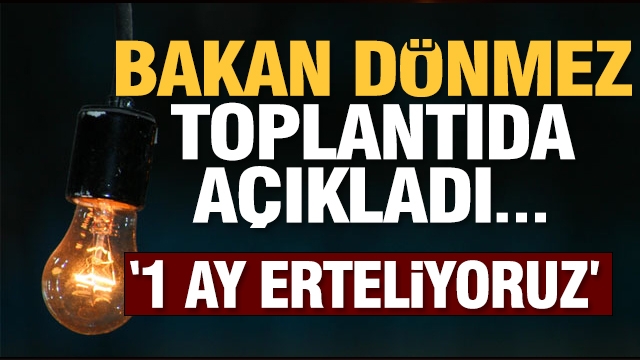 Isparta'da elektrik fatura tahsilatları ertelendi