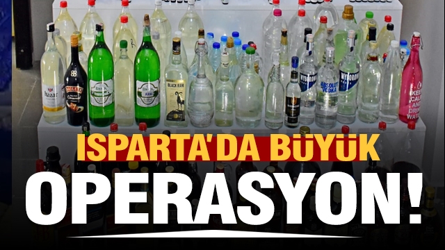 Isparta'da emniyetten 9 ayrı operasyon: kaçak mallar ele geçirildi