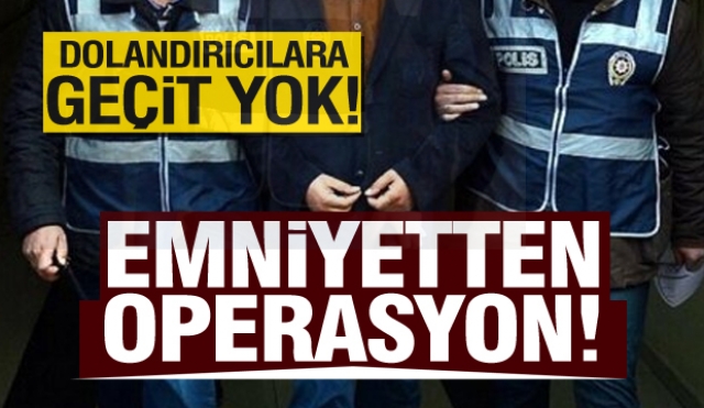 Isparta'da emniyetten dolandırıcılık operasyonu video haber...