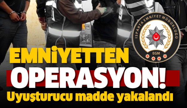 ISPARTA'DA EMNİYETTEN SOKAK SATICILARINA OPERASYON