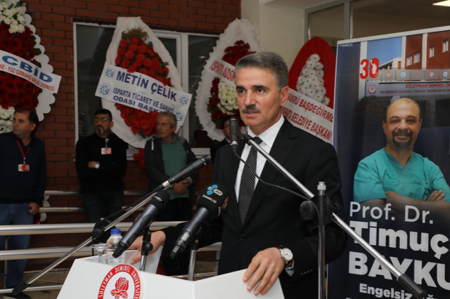 Isparta'da engellilere yönelik ağız ve diş sağlığı hastanesi açıldı