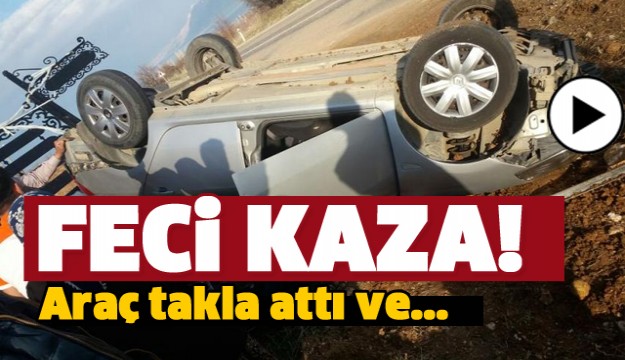 ISPARTA'DA FECİ TRAFİK KAZASI!