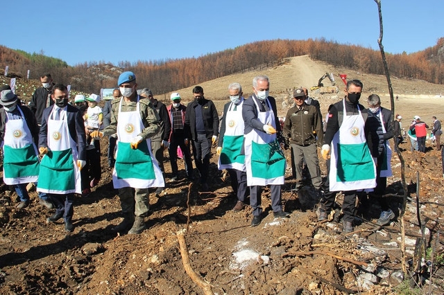 Isparta'da “Geleceğe Nefes, Dünyaya Nefes” Fidan Dikim Etkinliği