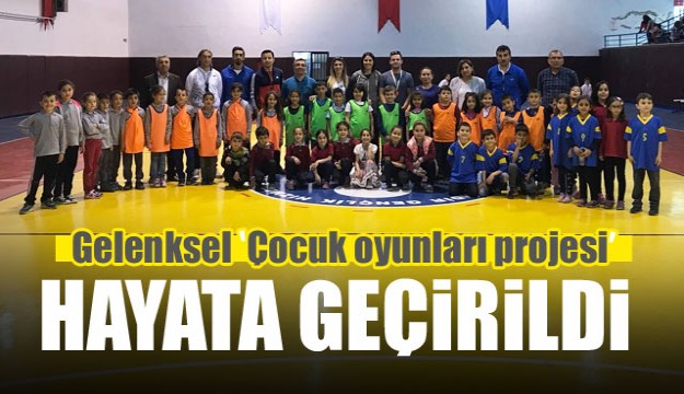 Isparta'da Geleneksel Çocuk Oyunları Projesi hayata geçirildi