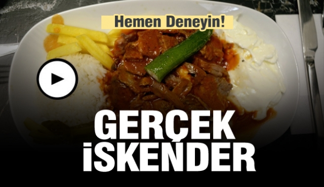 ISPARTA'DA GERÇEK İSKENDER BURADAN YENİR!