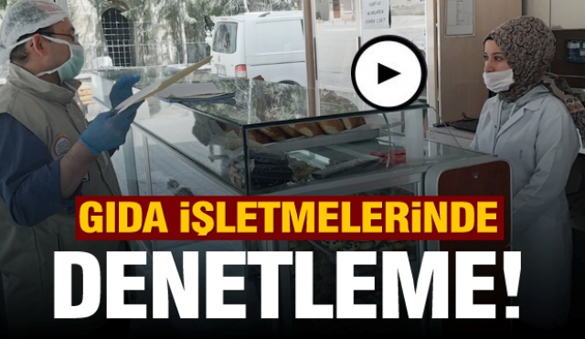 Isparta'da gıda işletmelerinde kontrol , denetleme ve bilgilendirme...!