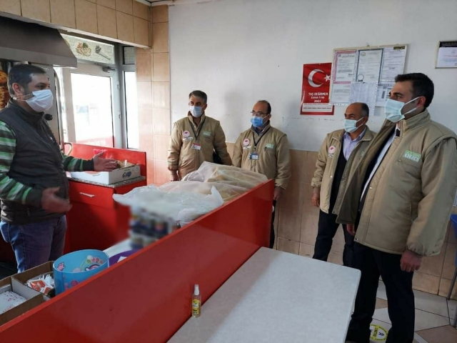 Isparta'da Gıda Yeme İçme İşletmelerinde Denetim ve rehberlik çalışmaları