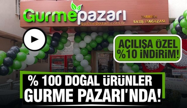Isparta'da Glütensiz ve Doğal Gıdalar için Gurme Pazarı Hizmete Açıldı