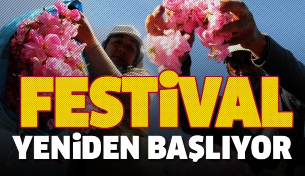 ISPARTA'DA GÜL FESTİVALİ YENİDEN BAŞLIYOR!