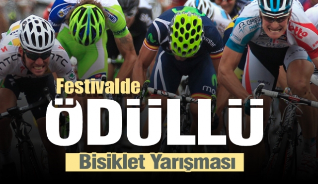 Isparta Gül Festivali'nde ödüllü bisiklet yarışması