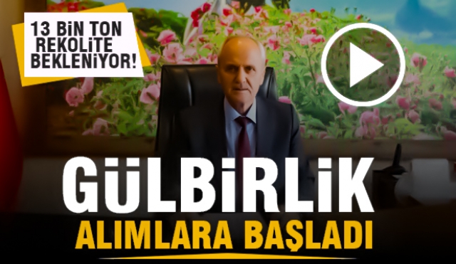 Isparta'da Gül Hasadı Başladı, Rekolte Tahmini 13 Bin Ton