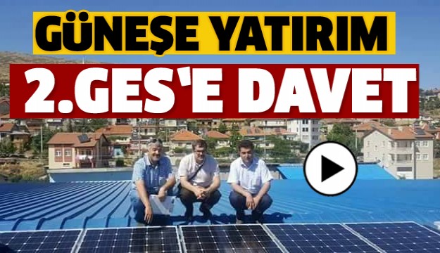 ISPARTA'DA GÜNEŞE YATIRIM DEVAM EDİYOR