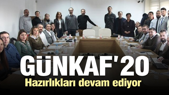 Isparta'da GÜNKAF’20 fuarının hazırlıkları devam ediyor