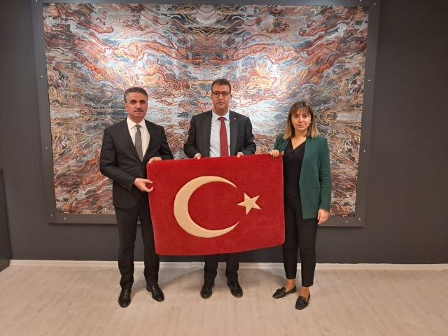 Isparta'da Halı Fabrikalarımız Ziyaret Edildi