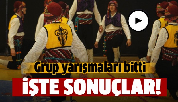 Isparta'da Halk Oyunları Grup Yarışmaları