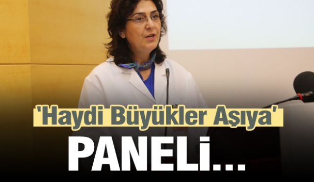 Isparta'da ''Haydi Büyükler Aşıya'' paneli..