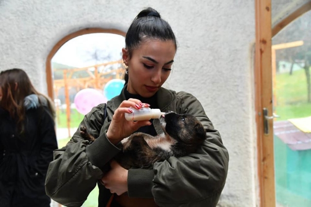 Isparta'da hayvan sevgisine güzel bir örnek daha