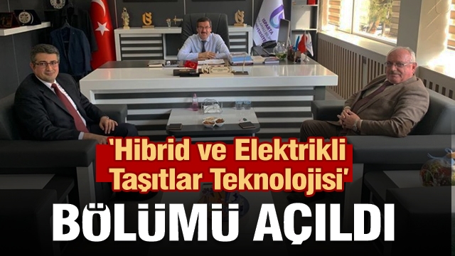 Isparta'da “Hibrid ve Elektrikli Taşıtlar Teknolojisi ” bölümü açıldı