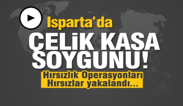 Isparta'da hırsızlık operasyonları! 5 kişi yakalandı