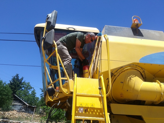Isparta'da Hububat Hasat Sezonu