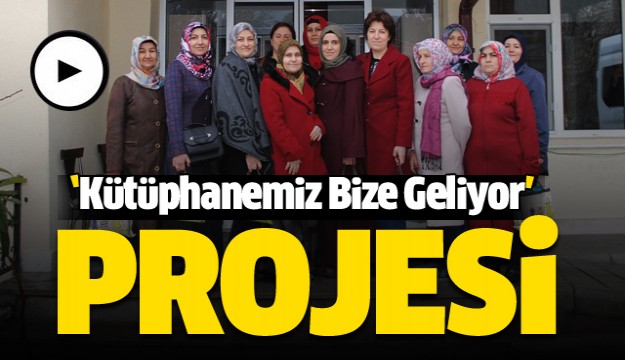 Isparta'da Huzurevinde “Kütüphanemiz Bize Geliyor” Projesi 