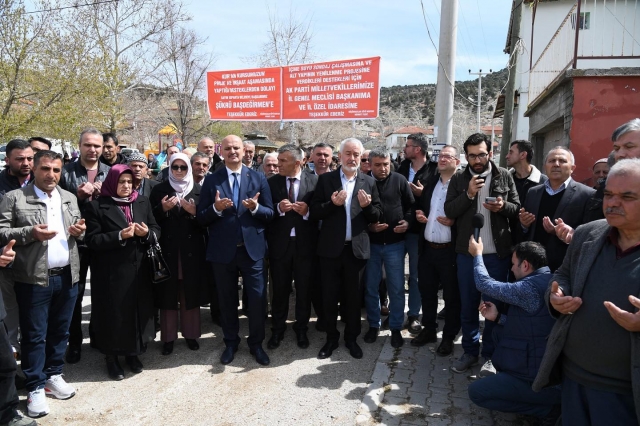 Isparta'da İmece Usulü Yapılacak Kur'an Kursunun Temeli Atıldı