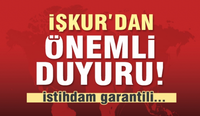 Isparta'da istihdam garantili kurs açılacak