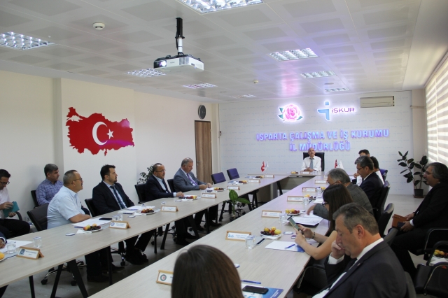 Isparta'da İstihdam ve Mesleki Eğitim Konuları Ele Alındı: Yeni Kararlar Belirlendi