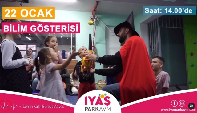 Isparta'da Iyaş Park AVM’de Hafta Sonu Organizasyonları