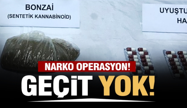 Isparta'da jandarmadan narkotik operasyon!